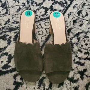 Olive kate spade low heels
